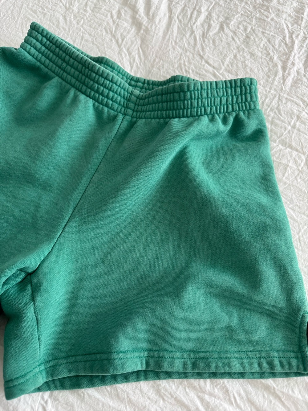Aritzia TNA Cozy Sweatfleece Mid-Rise Perfect Micro Shorts - Picture 3 of 6